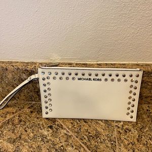 Michael Kors Rhinestone Wristlet/Clutch